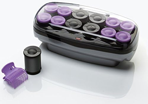 Conair Xtreme Instant Heat Ceramic Hot Rollers Bonus Super Clips Include, Purple, 1 Count | Amazon (US)