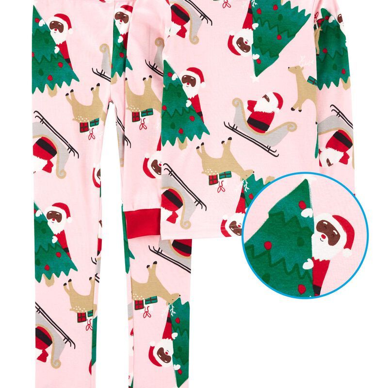 Kid 2-Piece Santa 100% Snug Fit Cotton PJs | Carter's