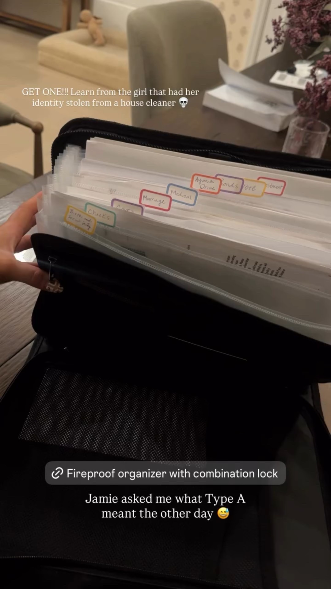 Jamie asked me what Type A meant the other day 😅 GET ONE!!! 