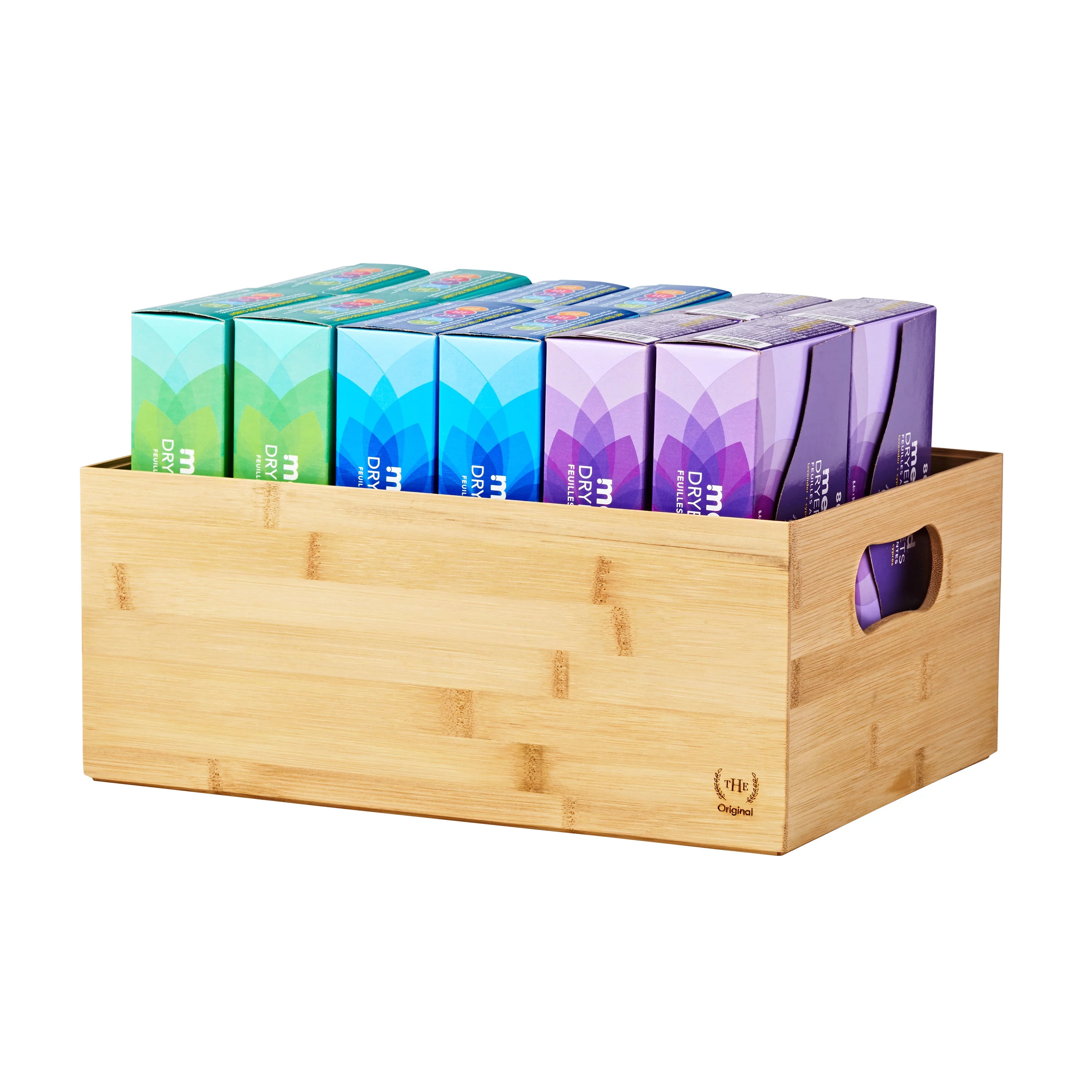 The Home Edit Bamboo Medium Bin, Storage Organizer - Walmart.com | Walmart (US)