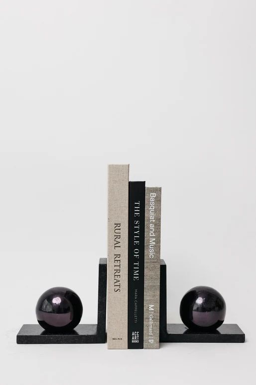 Back At It Orb Bookends - Set of 2 | THELIFESTYLEDCO