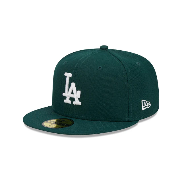 Los Angeles Dodgers Green 59FIFTY Fitted Hat | New Era (US)