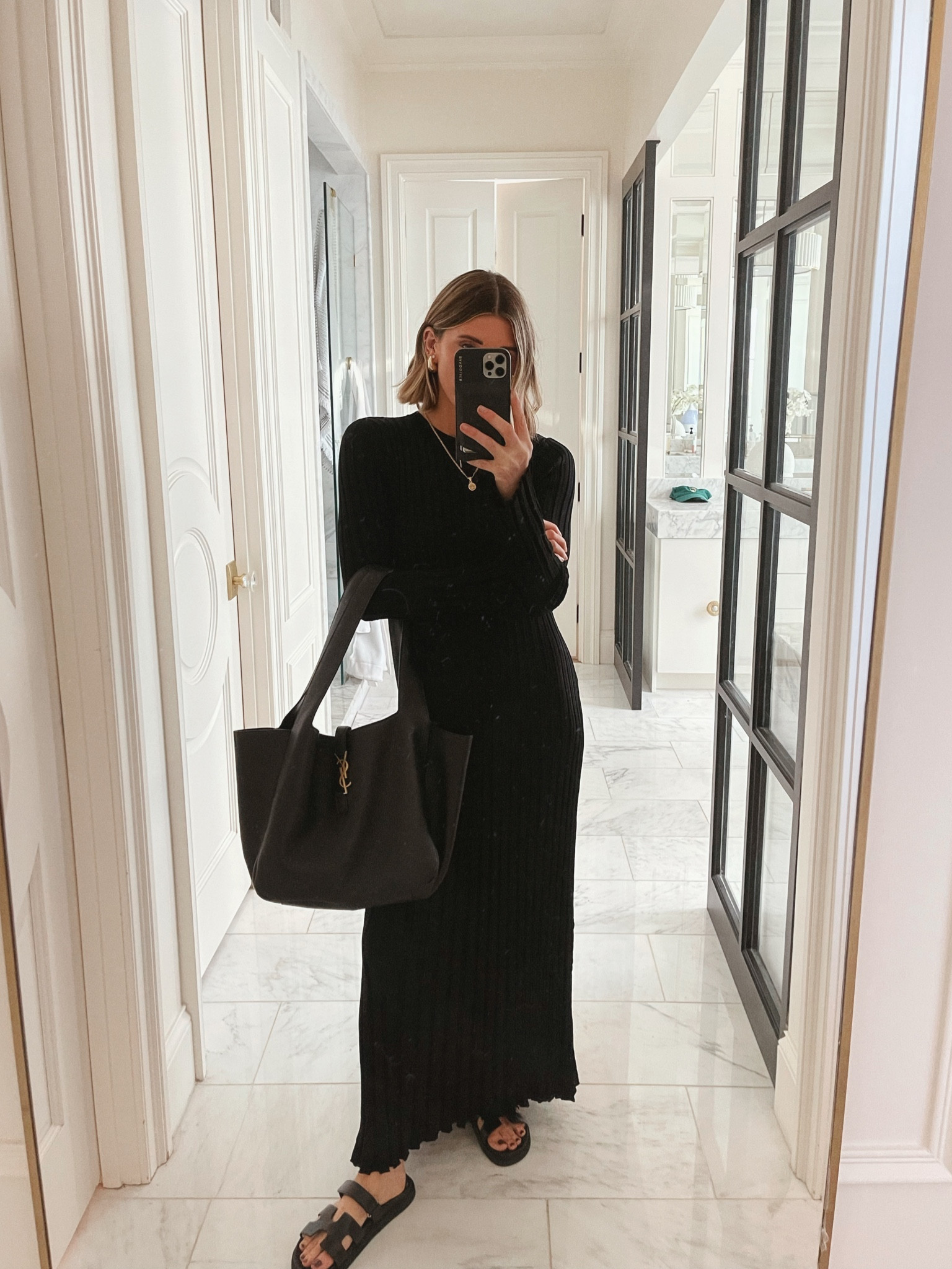 ADA STONE LONG SLEEVE MIDI DRESS curated on LTK