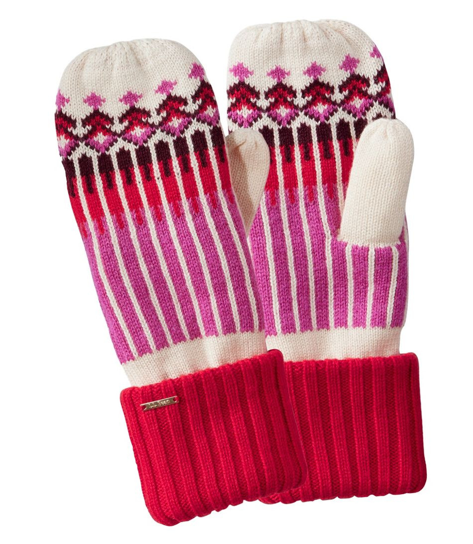 Women's Heritage Fair Isle Mittens | Gloves & Mittens at L.L.Bean | L.L. Bean