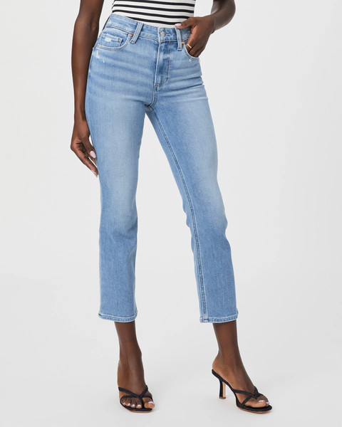 Cindy Crop Petite Straight Jean | Paige