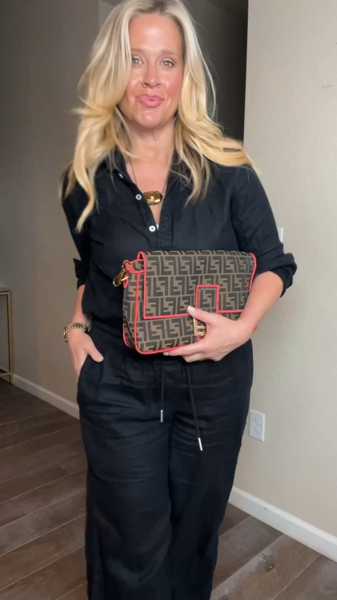 ✨Tap the bell, save and ❤️ for over 40 fashion, midlife style, midsize fashion and luxury looks for less. 
⬇️Sizing information:
Large in pants tts, medium top tts 


If I’m being honest… I reach for linen pants far more than shorts in the summer.

Not because I’m trying to “hide” my body…
but because they simply FEEL better on me.

More comfortable.
More breathable.
More effortless.

And with the right Outfit Physics, linen pants actually create more shape than most shorts do.

✨ They skim instead of cling
✨ They elongate the leg
✨ They move beautifully without feeling tight or exposed

That’s why I love them for real life:
running errands, travel days, dinner out, sports mom life, vacations… all of it.

I used to think summer style meant squeezing into shorts and feeling uncomfortable all day.

Now I know:
comfort and confidence can exist together.

Midlife style isn’t about showing more skin.
It’s about wearing pieces that work WITH your body instead of against it 🤍


👑 Helping you look good, feel good! — Lindsey Denver

#midlifefashion #over40style #midsizefashion #linenpants #over50style #genxstyle #summerstyle #bodyconfidence #outfitinspo #fashionover40

#LTKMidsize #LTKOver40 #LTKPlusSize

Comment SHOP below to receive a DM with the link to this post on my LTK ⬇ https://liketk.it/6ehoi

Comment SHOP below to receive a DM with the link to this post on my LTK ⬇ https://liketk.it/6ehDq