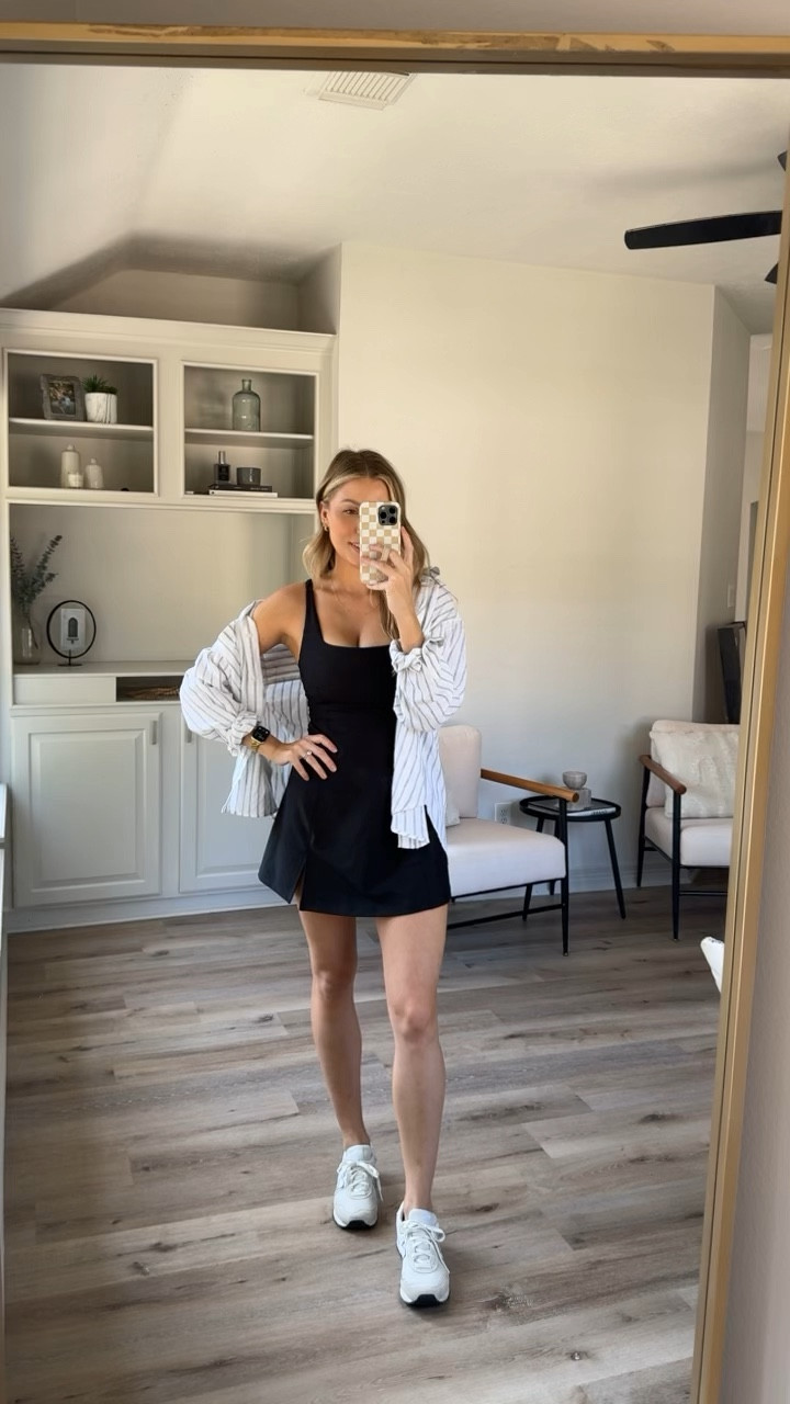 Athletic dress outfit for summer! Size S, and button up in M

#LTKStyleTip #LTKVideo #LTKActive