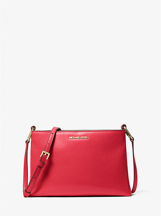 Trisha Medium Pebbled Leather Crossbody Bag | Michael Kors US