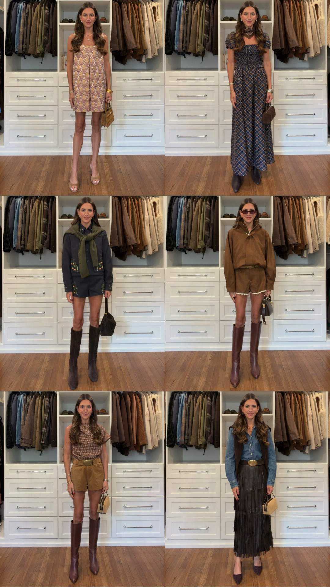 Fall outfits 
Fringe skirt 
Matching set 
Suede jacket 
Belts 
Knee high boots

#LTKNYFW #LTKdayinmylife #LTKootd