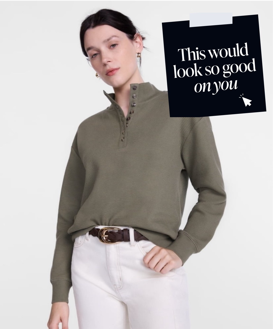 Olive green is trending!!!😍 this half-zip is such an easy fall staple 🍂

#LTKootd #LTKSeasonal #LTKgrwm