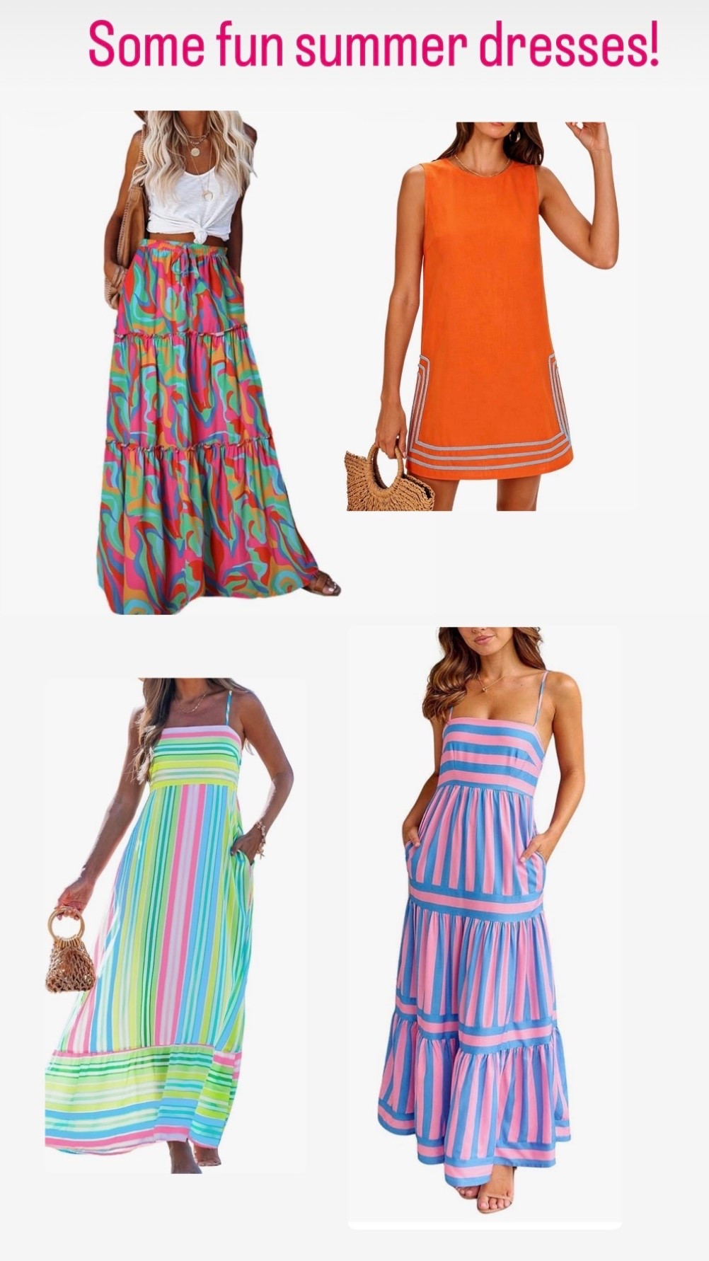 Check out these adorable summer dresses!

#LTKmomlife #LTKTravel #LTKootd