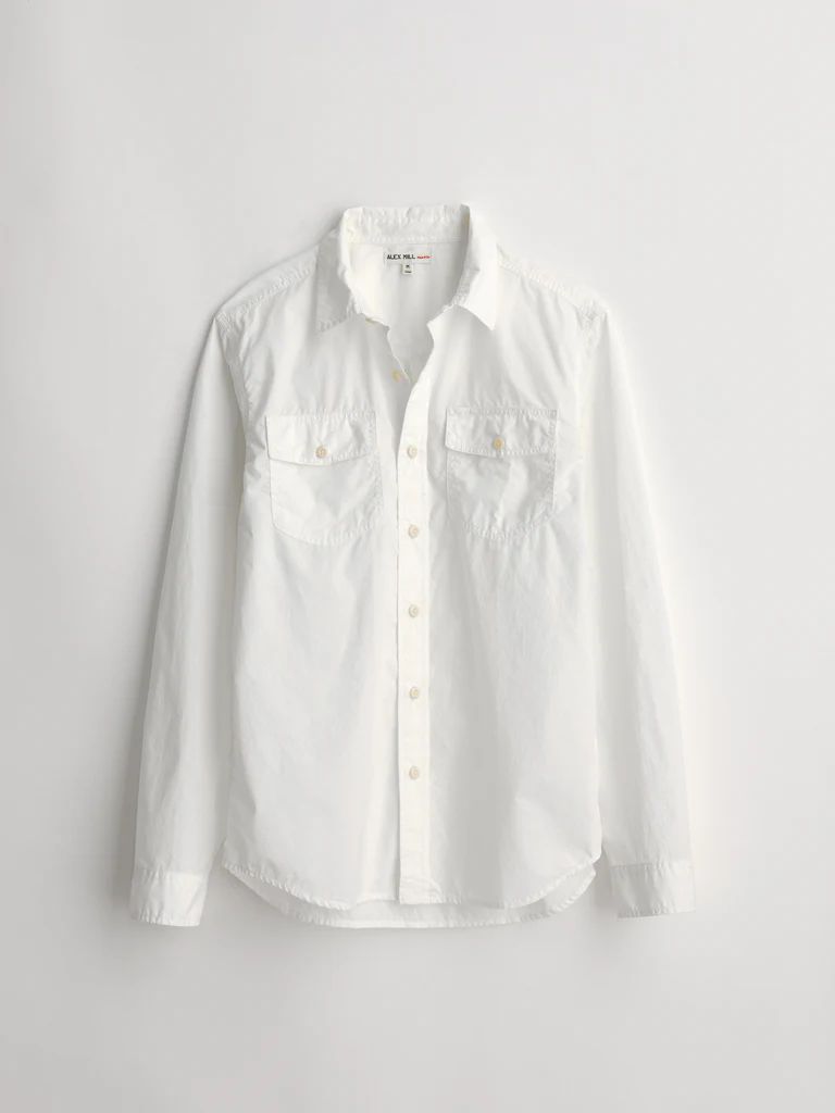 Field Shirt in Garment-Dyed Paper Cotton | Alex Mill