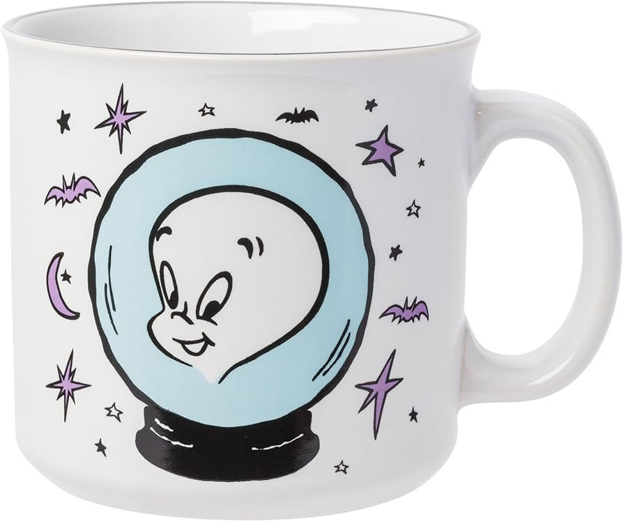 Silver Buffalo Casper The Friendly Ghost Ceramic Mug, 20 Ounces | Amazon (US)