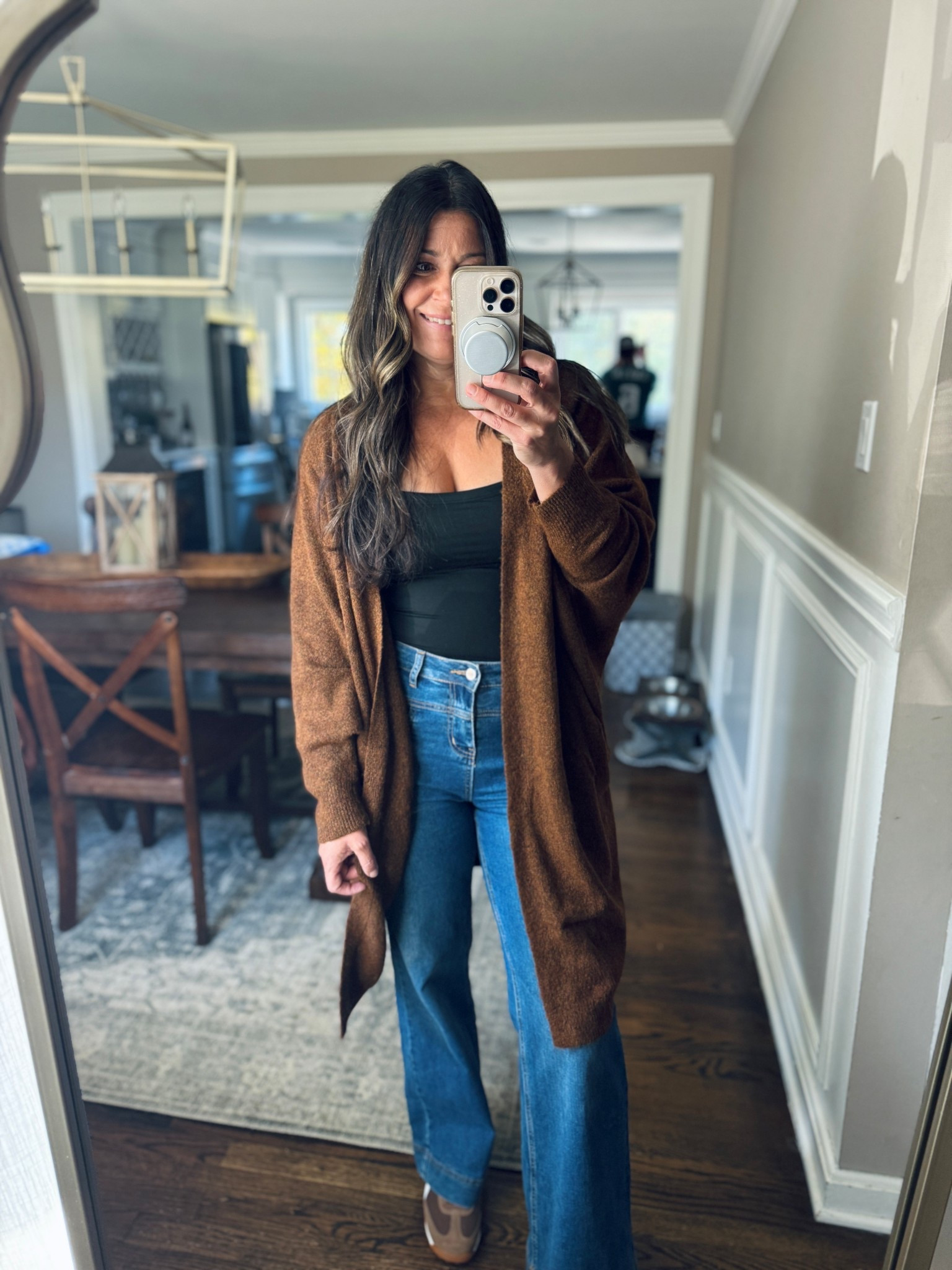 Chocolate brown 

#LTKOver40