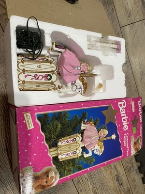 1997 CHRISTMAS BARBIE CAROUSEL TREE TOPPER  STILL IN BOX  MR CHRISTMAS WORKING | eBay US
