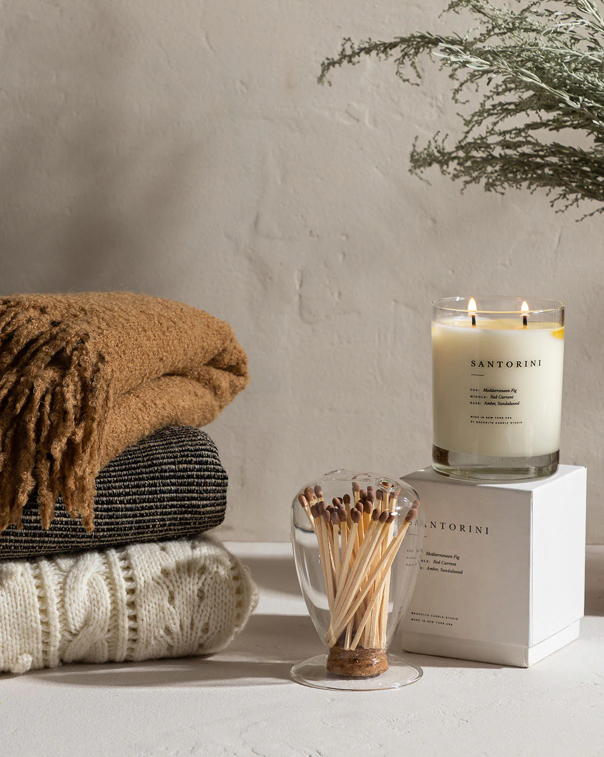Santorini Candle | McGee & Co. (US)