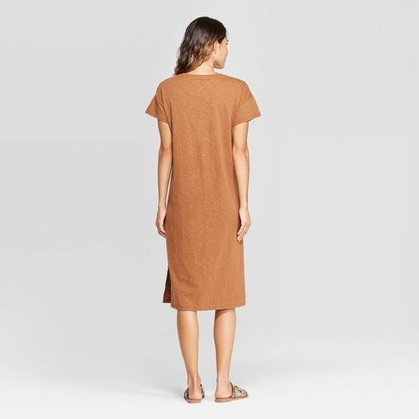 Women's Short Sleeve Crewneck Midi T-Shirt Dress - Universal Thread™ | Target