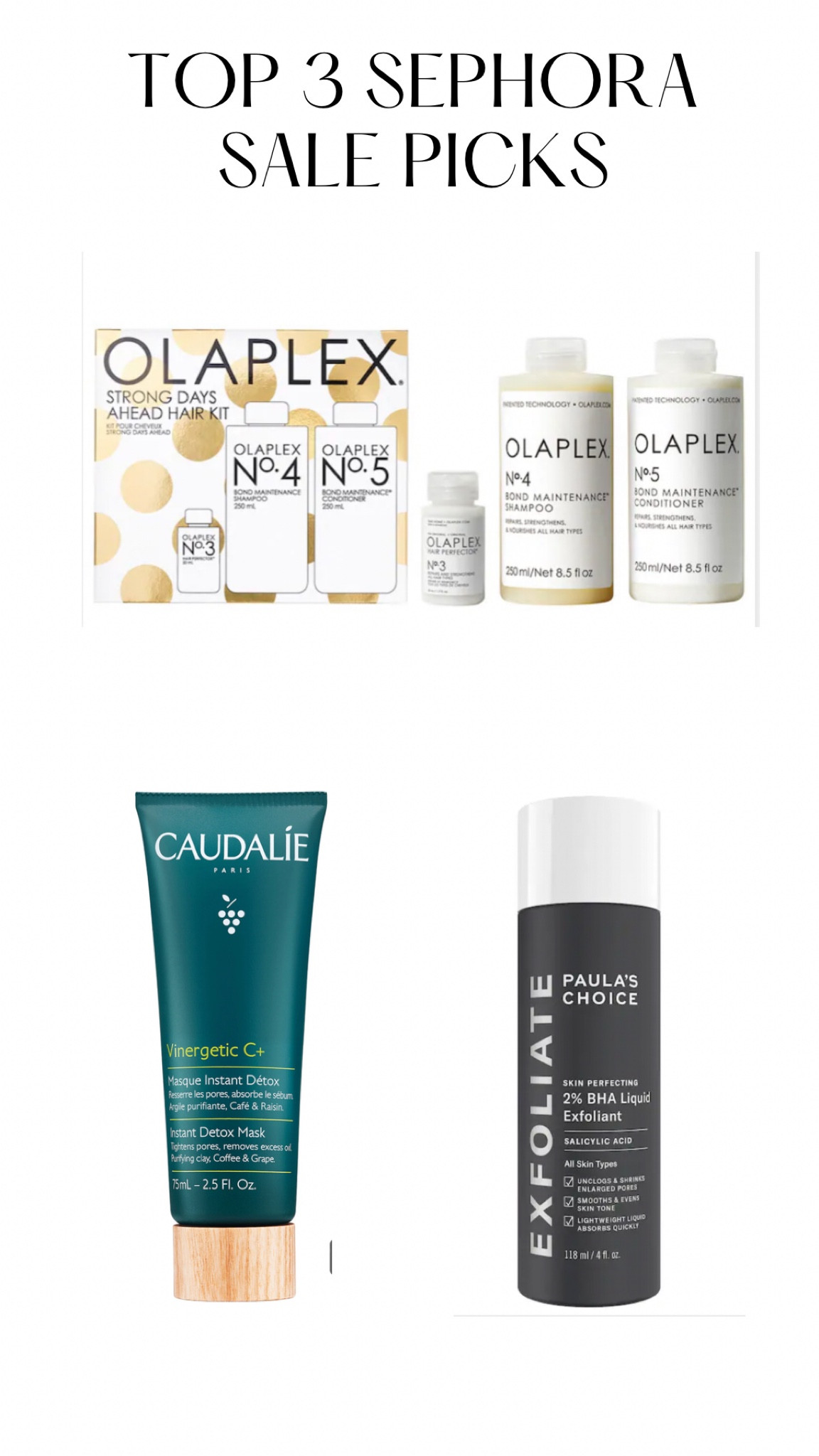 Top 3 Sephora sale picks!

#LTKbeauty #LTKfindsunder100 #LTKsalealert