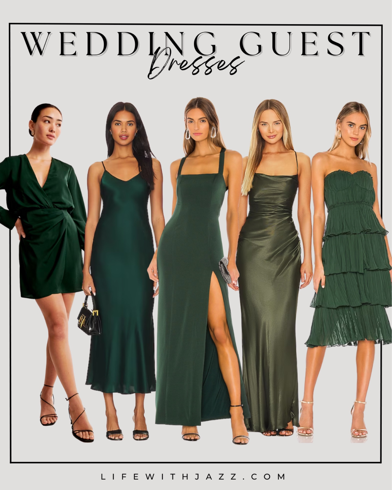 Wedding guest dresses: emerald green/olive green

Wedding guest / dresses / mini dress / short dress / midi dress / maxi dress/ formal/ party / special occasion / silk dress 

#LTKwedding #LTKstyletip