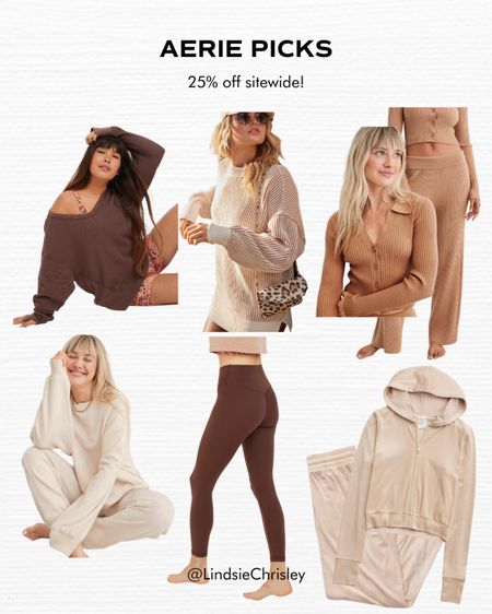 My favorite time of year is here! I selected a few of my favorite cozy fits for you from Aerie to shop during the sale. Be sure to copy your code from the LTK app to receive your discount! #fallstyle #fallfit #cozy #loungewear #basics 

#LTKstyletip #LTKSale #LTKSeasonal