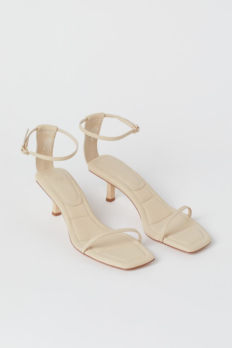 Square-toe Sandals | H&M (US + CA)