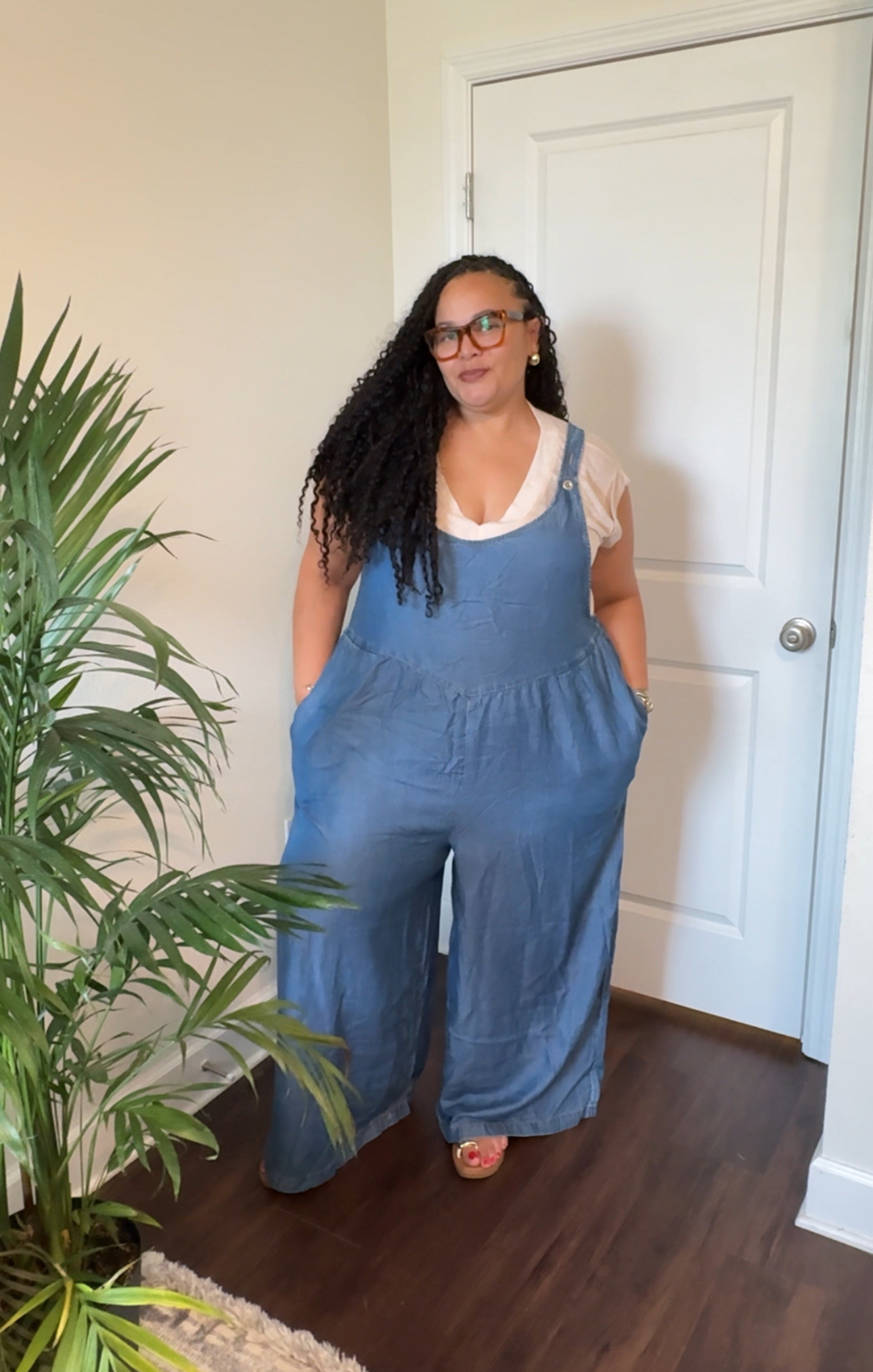 Summer @Torrid I LOVE these overalls! Wearing a 2 in both and the shirt is perfect for beach summer days!

#LTKPlusSize #LTKootd #LTKOver40