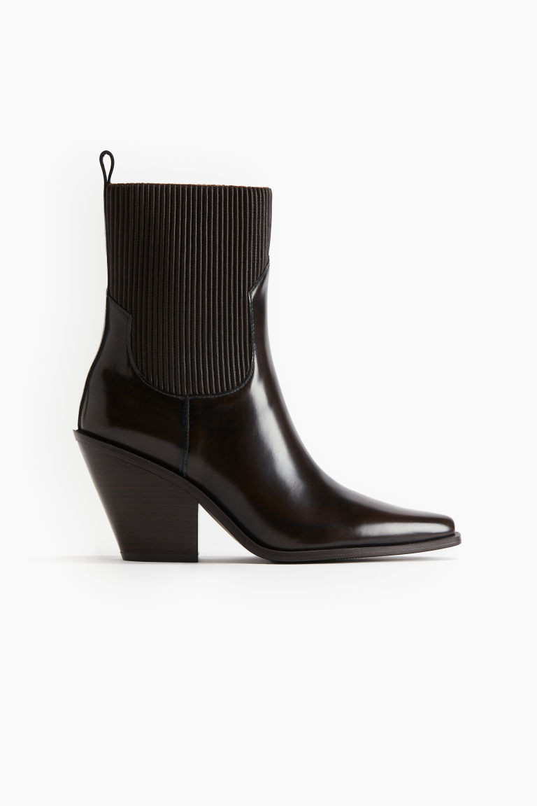 H & M - Pointed Boots - Brown | H&M (US + CA)