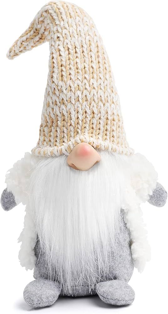 Amazon.com: LHMTQVK 1PCS Christmas Gnomes Plush Decorations, Handmade Rudolph Faceless Doll for C... | Amazon (US)