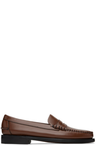Brown Classic Dan Loafers | SSENSE