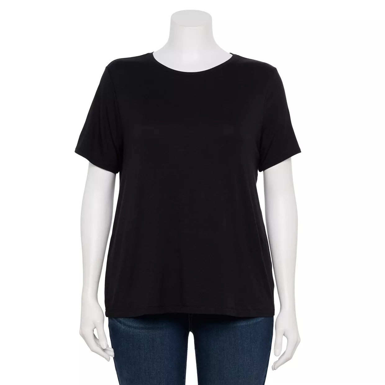 Plus Size Nine West Essential Crewneck Tee | Kohl's