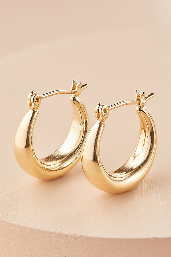 Lyla Gold Hoop Earrings | Anthropologie (UK)