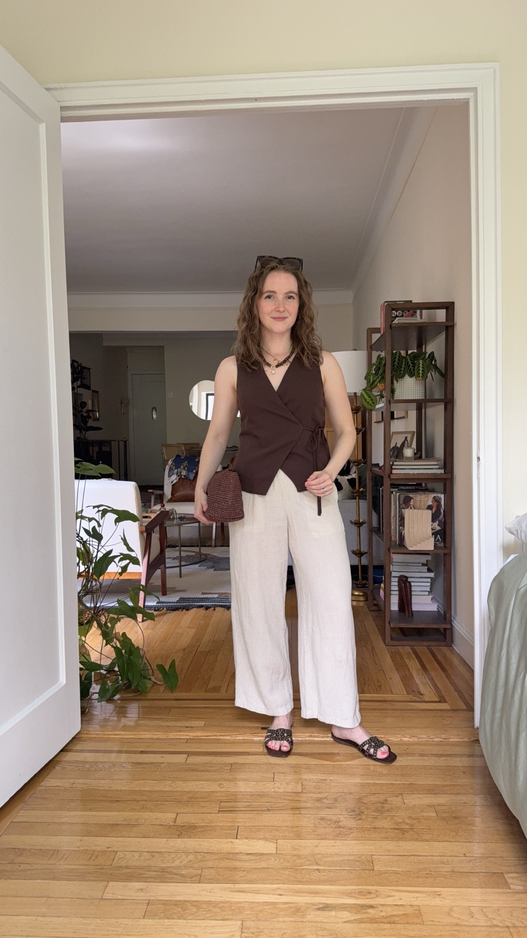 Can’t get enough of this Abercrombie vest!! Use code AFSUMMER Wraps to fit your body perfectly with adjustable tie, inner button and modesty clasp. Wearing xs. Pants are xs petite cardigan

#LTKPetite #LTKSaleAlert