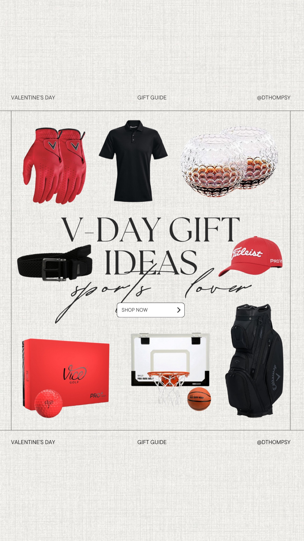 gift guide (valentine’s day - for the sports lover)

#LTKMens #LTKFindsUnder100 #LTKGiftGuide