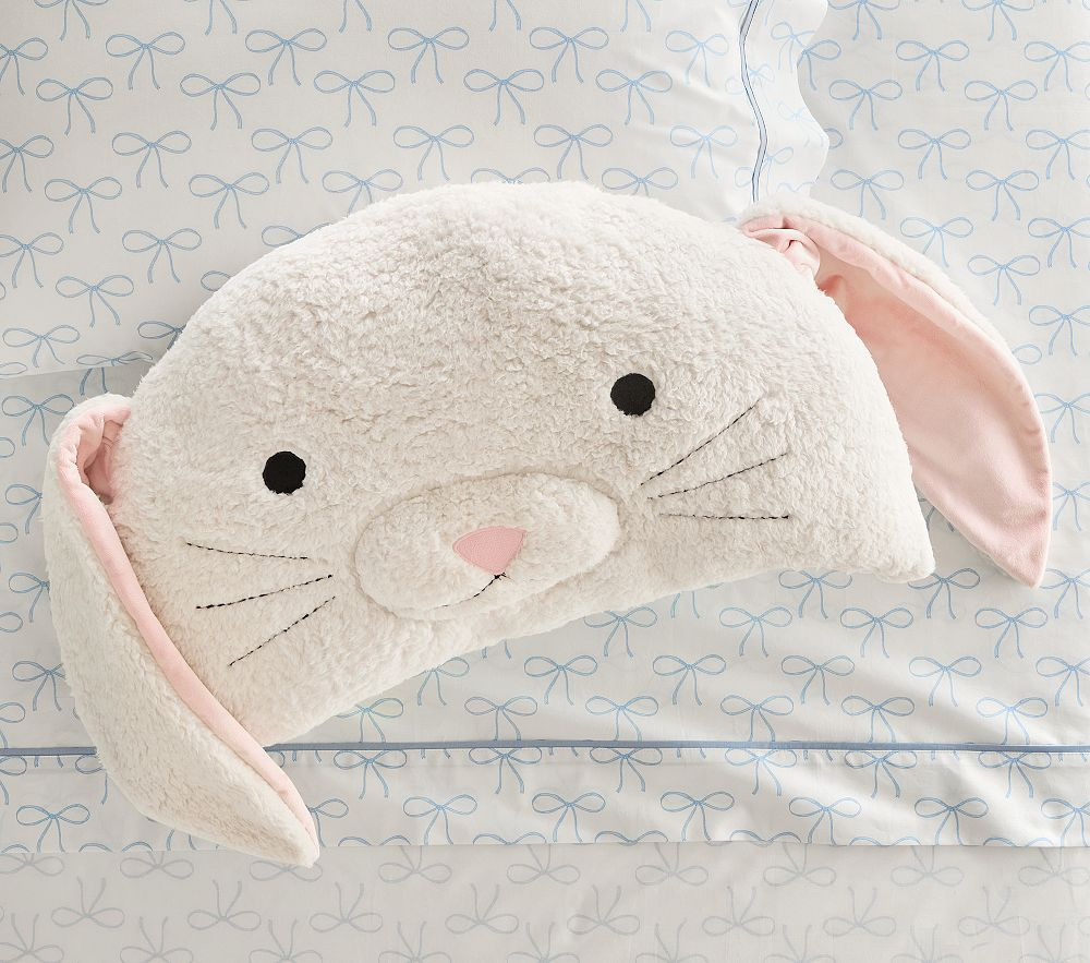 Cozy Bunny Critter Pillow | Pottery Barn Kids