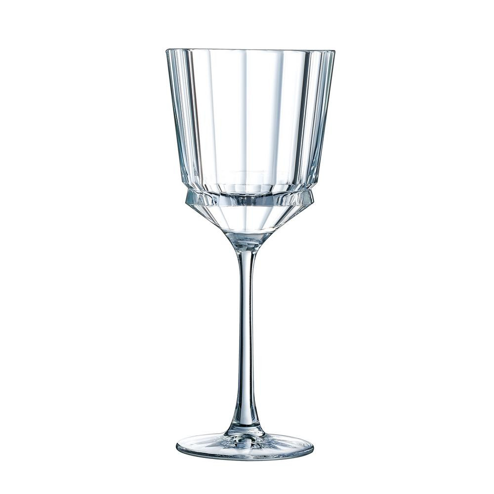 Cristal d Arques 4 Piece Macassar 8 25 oz Stem Set-P0376 - The Home Depot | The Home Depot