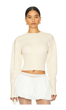 LIONESS Head in The Clouds Cardigan in Ivory from Revolve.com | Revolve Clothing (Global)