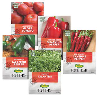 Bonnie Plants Foodie Fresh 5-Count Salsa Garden Seed Packet Bundle | Lowe's