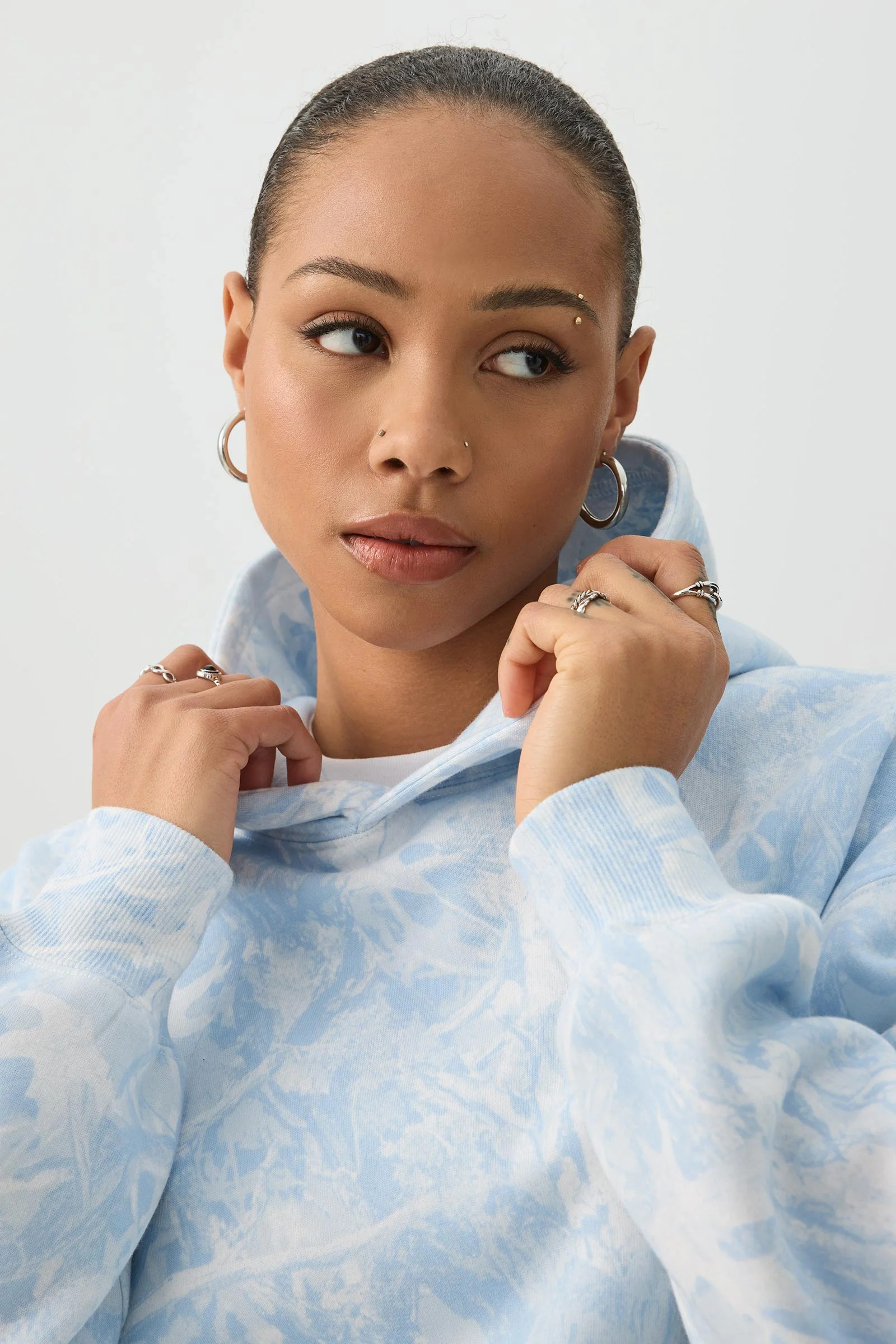 Blue Camouflage Hoodie | Ardene