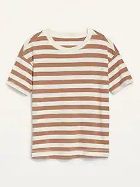 Short-Sleeve Vintage Striped Easy T-Shirt for Women | Old Navy (US)