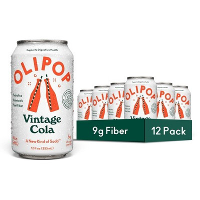 OLIPOP Vintage Cola Soda - 12ct/12 fl oz Cans | Target