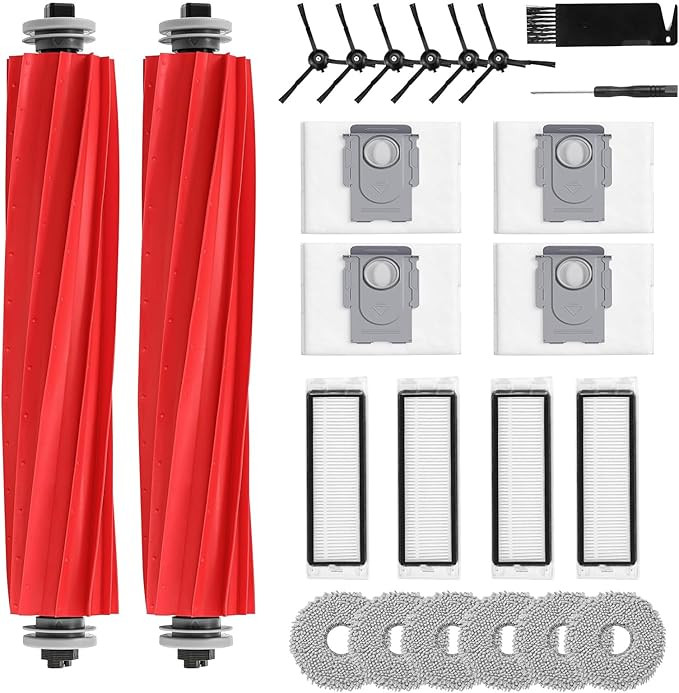 24 Pack Qrevo Accessories Replacement Parts for Roborock Q Revo【Not for Qrevo S/Pro/Plus/Max/Ma... | Amazon (US)