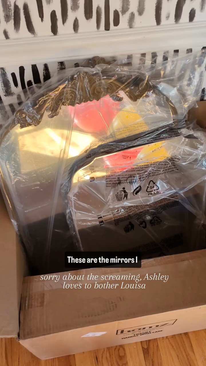 I can't wait to hang these mirrors up in the bathrooms!

#LTKHome #LTKFindsUnder100