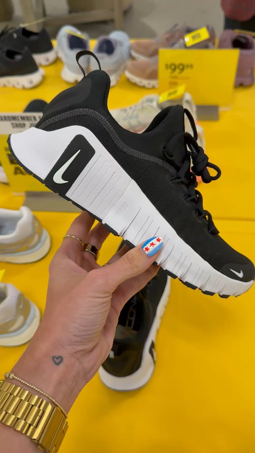 Fave lifting sneaker! Size down 1/2 size!

#LTKSaleAlert #LTKShoeCrush #LTKActive