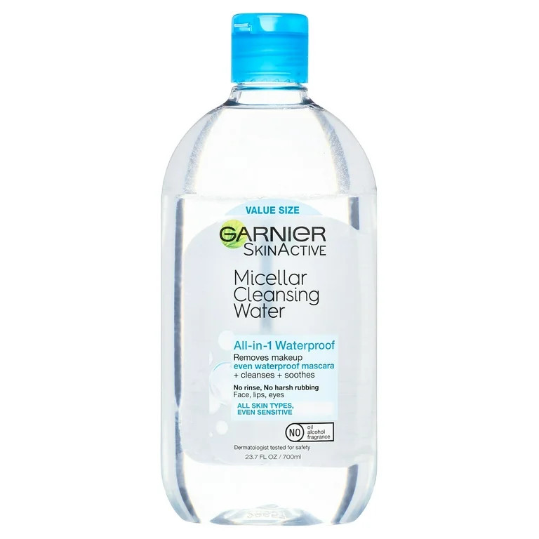 Garnier SkinActive Micellar Cleansing Water All in 1 Waterproof Makeup Remover, Face Cleanser, 23... | Walmart (US)