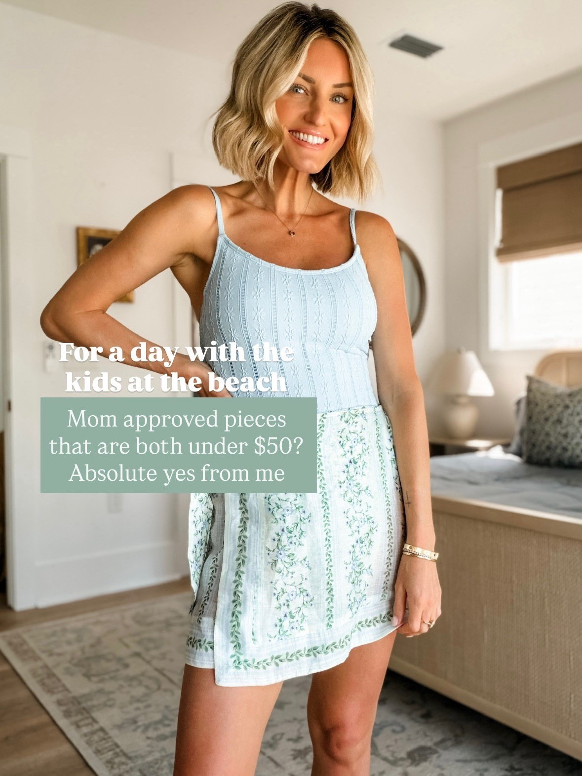 Can’t believe the price on both of these pieces 👏🏼 grab these for your next vacation! Wearing M.

Loverly Grey, Target find, Target fashion, women’s swim, swim coverup, vacation outfit ideas, resortwear

#LTKSeasonal #LTKTravel #LTKSwim