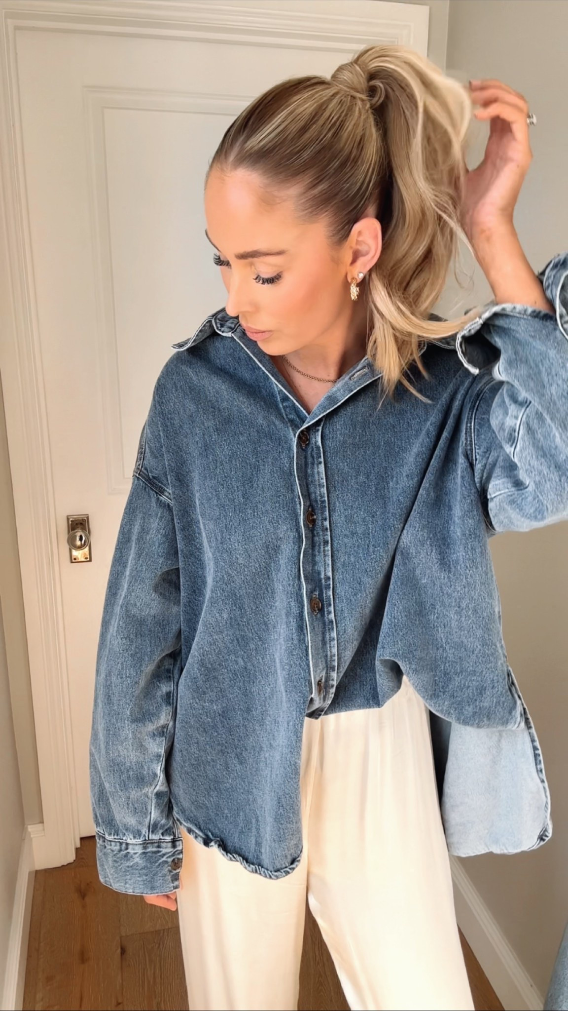 Easy outfit inspiration for you! A cream satin pant will be a wardrobe staple for spring/summer - for me anyway! 🙌🏼

I’m wearing a size 10 in both styles. True to size. Xx

#LTKsale #LTKspring #LTKaustralia