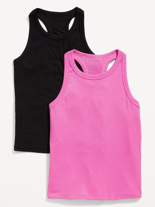UltraLite High-Neck Tank Top 2-Pack for Girls | Old Navy (US)