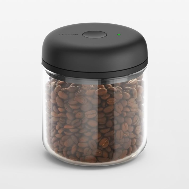 Fellow Electric Atmos Medium Glass Vacuum Canister + Reviews | Crate & Barrel | Crate & Barrel