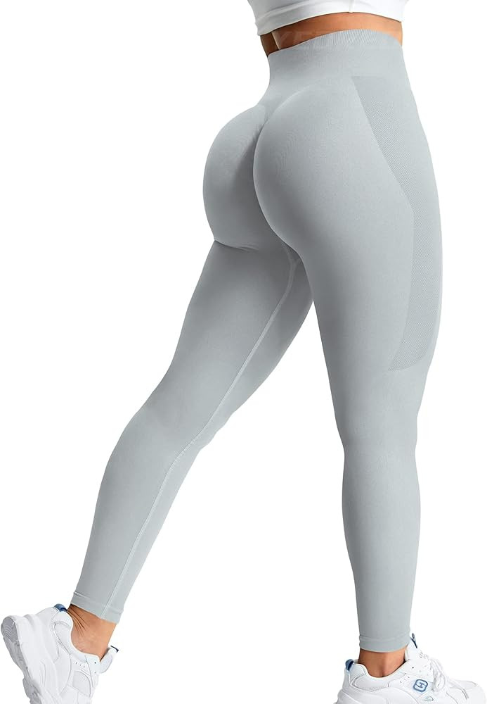 YEOREO Amplify Leggings for Women Seamless Scrunch Leggings Butt Lifting Gym High Waisted Athleti... | Amazon (US)
