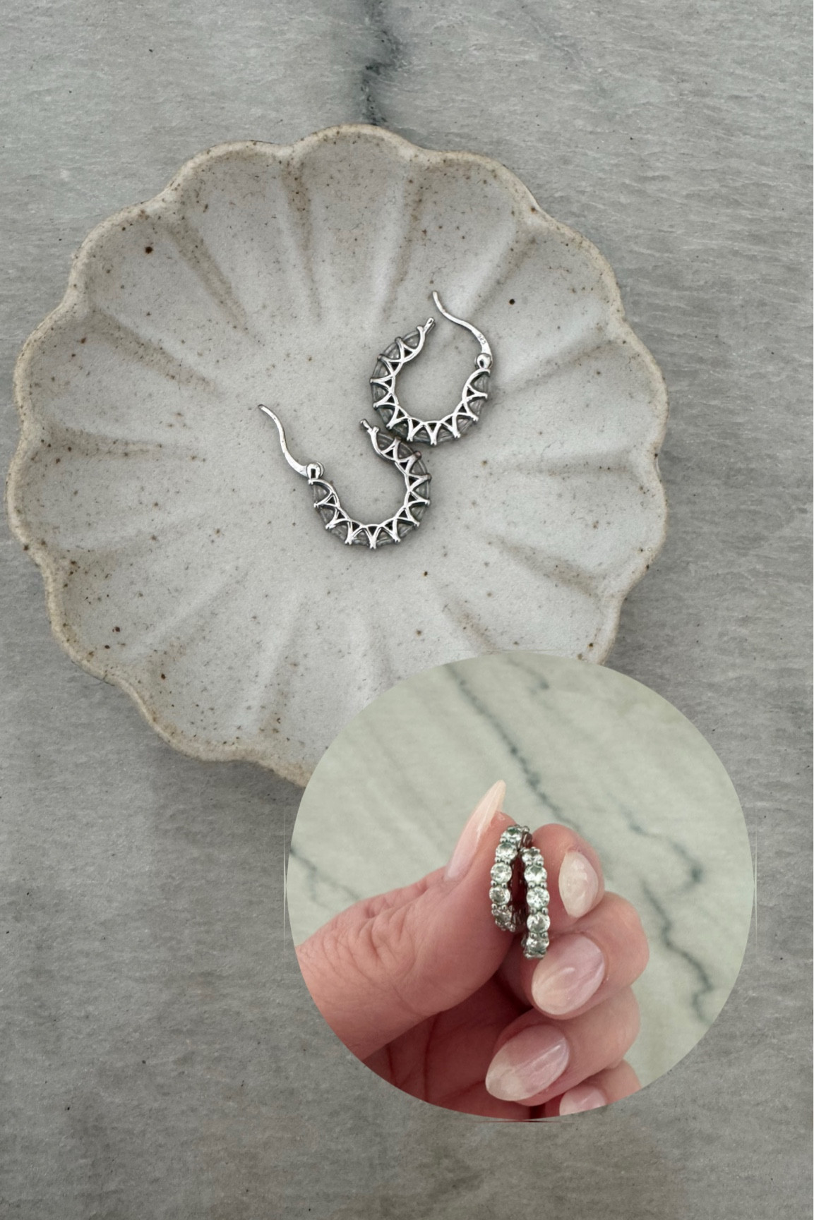 These faux diamond hoops are so good-everyone always thinks they are real 
#diamondhoops #diamondearrings #fauxdiamonds #christmasgifts #giftsforher #teengifts 

#LTKFindsUnder50 #LTKStyleTip #LTKHoliday